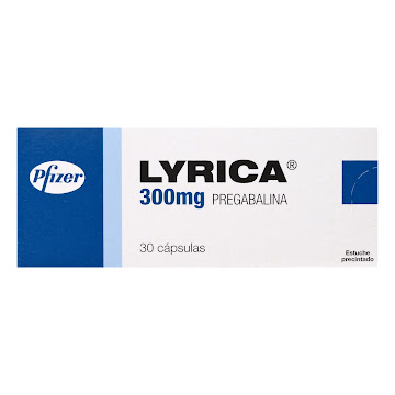 Lyrica Pregabalina 300 mg Pfizer Caja x 30 Cápsulas  