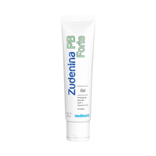 Gel Zudenina PB Forte Peróxido De Benzoilo + Adapaleno 2,5%/0,3% Medihealth Tubo x 30 gr