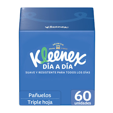 Pañuelos Faciales Kleenex Cubo x 60 und  