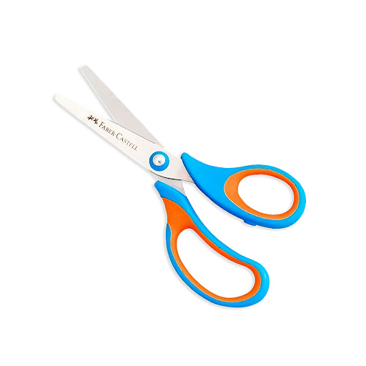 Tijera Ergonómica Soft Touch Fabercastell x 1 und