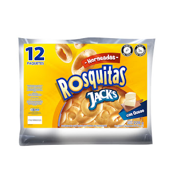 Rosquitas Jacks Cronch   Queso Paquete x 8 und 