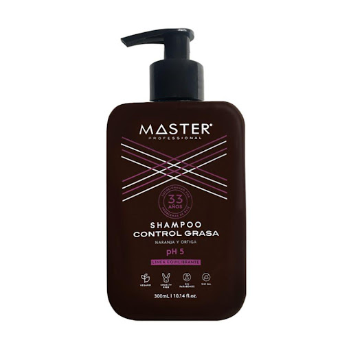 Shampoo Naranja Y Ortiga Control Grasa x 300 ml MASTER PROFESSIONAL Frasco 300 ml  x 1 und Shampoo Naranja Y Ortiga Control Grasa x 300 ml

NARANJA: Contiene Vitamina C que controla la excesiva secreción de grasa. Aporta volumen, cuerpo y excelente brillo.
ORTIGA: Regula el exceso de grasa 