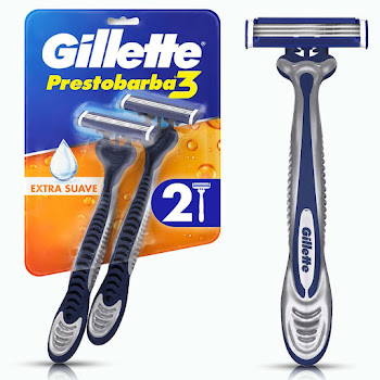 Cuchilla de Afeitar Gillette Prestobarba 3 Blíster x 2 und  