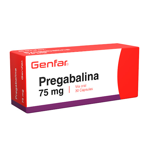 Pregabalina Genfar 75 mg Caja x 30 Cápsulas