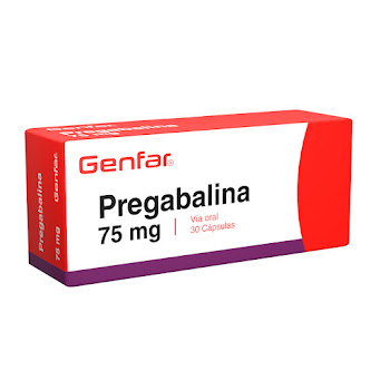 Pregabalina Genfar 75 mg Caja x 30 Cápsulas  