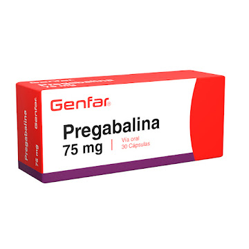 Pregabalina Genfar 75 mg Caja x 30 Cápsulas  