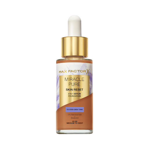 Base Max Factor Miracle Pure Serum Med To Deep x 30 ml