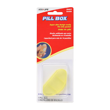Pastillero Acu-Life Diario 3 compartimientos x 1 und  