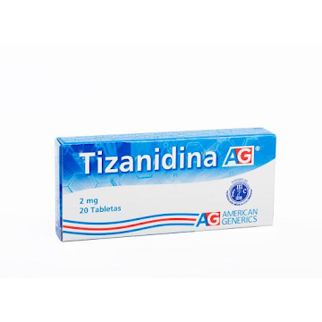 Tizanidina 2 mg Caja x 20 Tabletas  