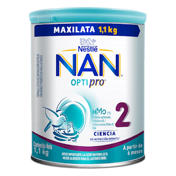 Fórmula Infantil NAN Optipro Etapa 2 Lata x 1100 gr  
