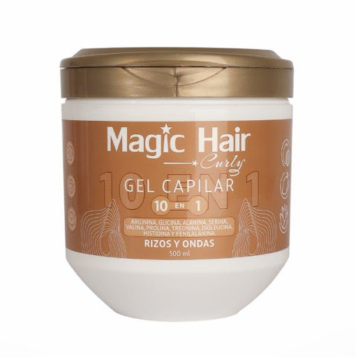 Gel capilar Magic Hair Curly 10 en 1 I Rizos y ondas 500ml Magic Hair Envase x 500ml undefined