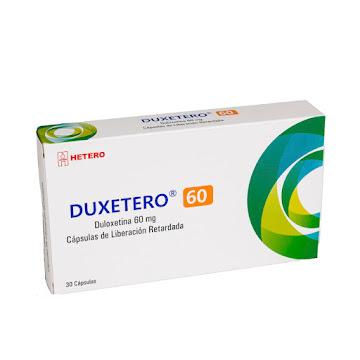 Duxetero Duloxetina 60mg Caja x 30 Capsulas  