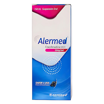 Alermed Sabor Uva   Fexofenadina HCL 30mg/5ml Novamed x 150ml  