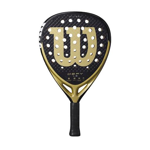 Pala de Padel Wilson Defy LS V1 Wilson Papeleta x 1 Pala de Padel Wilson Defy LS V1:Descubre la elección perfecta para jugadores avanzados y profesionales que buscan potencia y agilidad en cada golpe. Esta raqueta se destaca por su diseño innovador y c