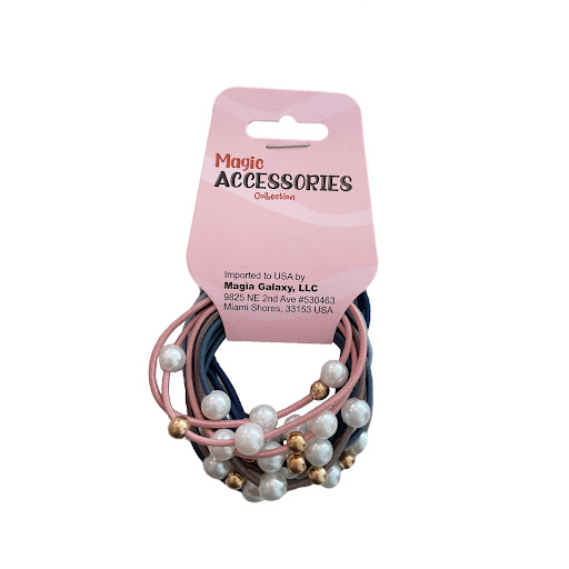 Moña Con Perlas Magic Collection x 5 und