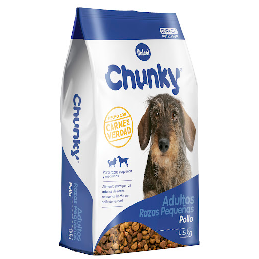Alimento para Perros Chunky Adulto Raza Pequeña x 1.5 Kg