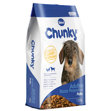 Alimento para Mascotas   Chunky Adulto Raza Pequeña x 1.5 Kg  