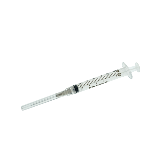 Jeringa BD Con Caucho 3 ml x 1 und