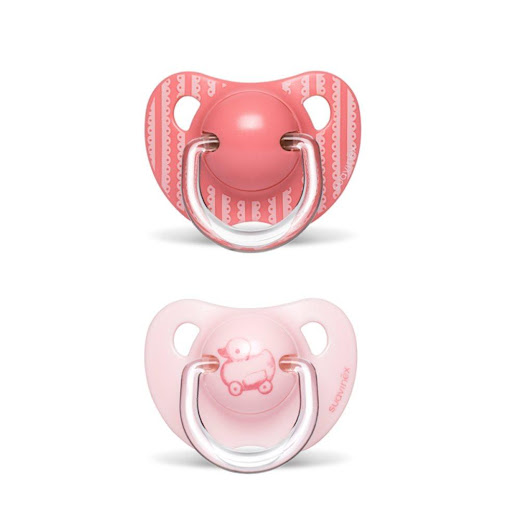 Pack de chupete anatómico 6-18 meses Rosa Suavinex Caja x 2 undefined