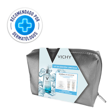 Kit Vichy Mineral 89 + Mineral Crema 89 + Fotoprotector spf 50 + spf 60 Capital Soleil x 4 und  