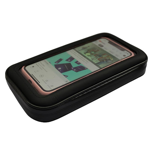 Soporte Estuche Impermeable De Celular Para Bicicleta Y Moto GENERICO Unidad x 1 