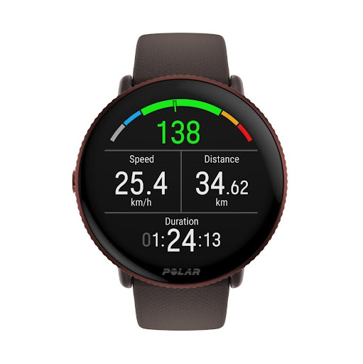 POLAR IGNITE 3 BRN/COP S-L POLAR Caja x 1 El Polar Ignite 3 Black es un reloj fitness con pantalla AMOLED, GPS y monitor de frecuencia cardíaca, ideal para entrenamiento y bienestar.