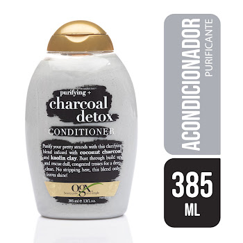 Acondicionador Organix   Charcoal Detox 385ml 