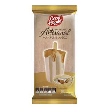Helado Artesanal   Manjar Blanco X80g 