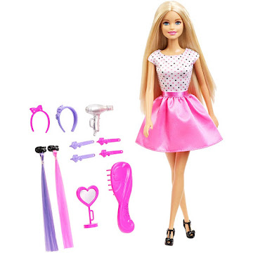 Solo Online Muñeca Barbie  Con   Accesorios De Cabello X 1 Unidad 