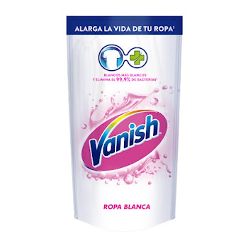 Limpiador Líquido Vanish   Quitamanchas Ropa Blanca x 800 ml 