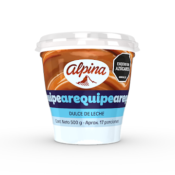 Arequipe Alpina Vaso x 500 gr  
