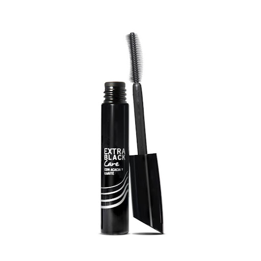 MASCARA ANA MARIA EXTRA BLACK CARE ENVASE X 9 G ANA MARIA ENVASE EN PET x 1 UND Hidrata y repara tus pestañas, contiene Karité que ayuda a mantener la fuerza de las pestañas y Acacia que brinda volumen e hidratación. Obtendrás unas pestañas con más volumen y sin grumos, sin impor
