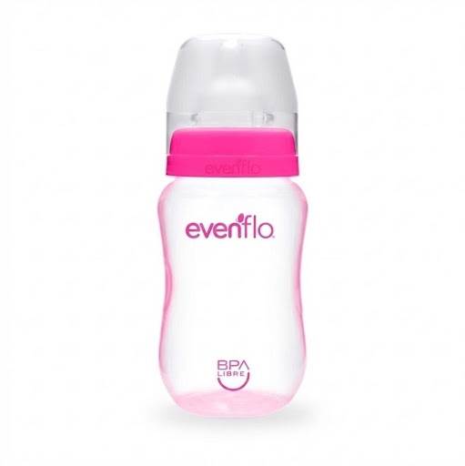 Biberón Cuello Ancho 9 Onzas Polipropileno Rosado - Evenflo Evenflo UNIDAD x 1 Und Biberón Cuello Ancho Entintado 270ml/9oz
Biberón de cuello ancho con botella de polipropileno entintado.