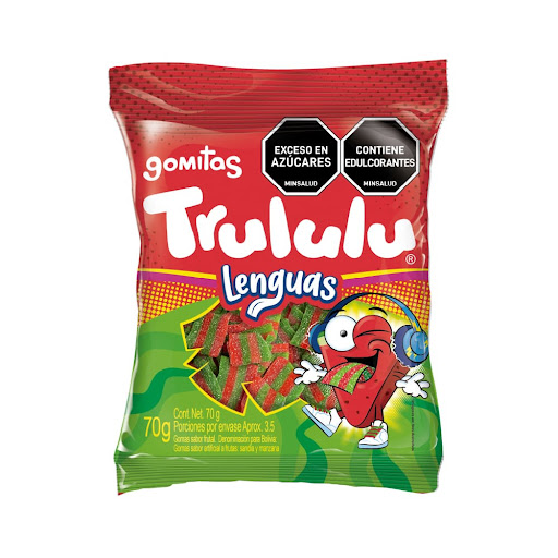 Gomitas Trululú Lenguas   x 70 gr