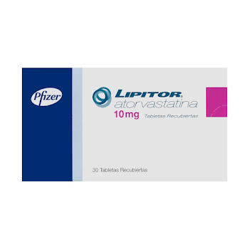 Lipitor Atorvastatina 10 mg Pfizer Caja x 30 Tabletas  