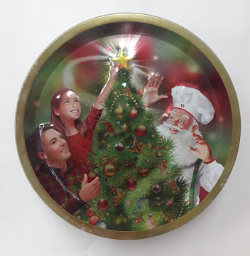 Galletas Noel   Navideñas Cofre Circular X470g Nav18                   