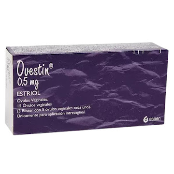 Ovestin Estriol 0.5 mg MSD Caja x 15 Óvulos  