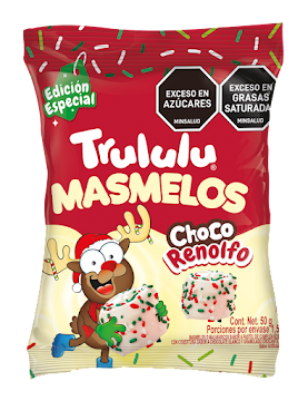 Dulces Trululú Choco   Renolfo Navidad x 50 gr 