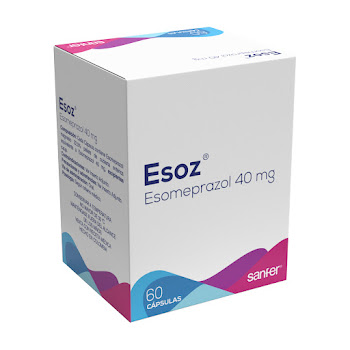 Esoz Esomeprazol 40 mg Pharmetique Caja x 60 Cápsulas  