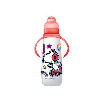 Solo Online Tetero Peanuts  Con Asa   250ml 8ozcolor Rojo X 1 Unidad 