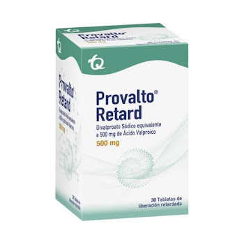 Provalto Retard Divalproato 500mg Frasco x 30 Cápsulas  