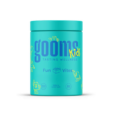 Gomitas Gooms Fun Vites Multivitaminico Para Niños +3 Años Frasco x 150 gr  