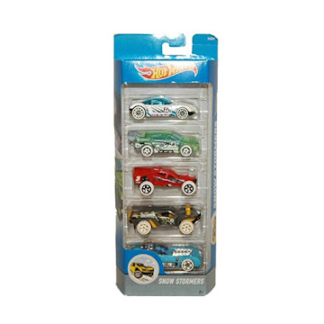 Solo Online Carro De Juguete Hot   Wheels Snow Stormers X 5 Unidades 