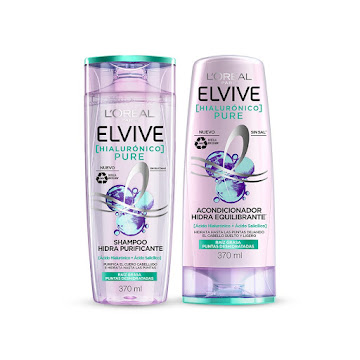 Combo Rutina Básica Pure Elvive Shampoo + Acondicionador  