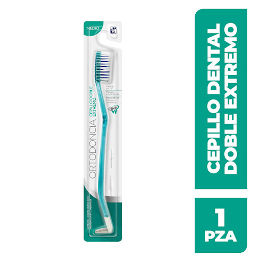 Cepillo Dental Farmatodo Ortodoncia Doble Extremo x 1 und