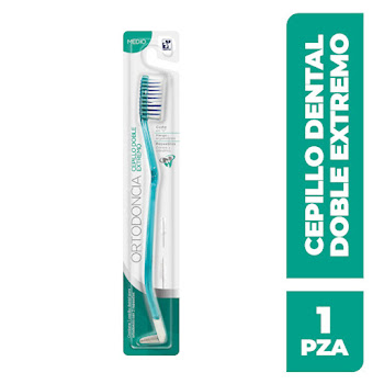Cepillo Dental Farmatodo Ortodoncia Doble Extremo x 1 und  