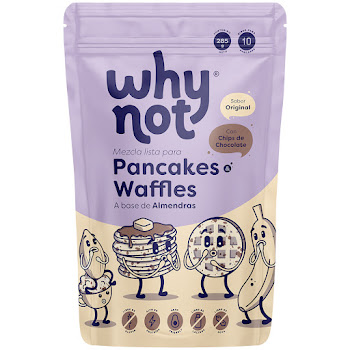 Mezcla para Pancakes y Waffles Why Not Chips de Chocolate x 285 gr  