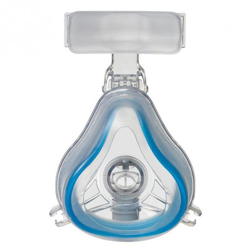 Mascara Full Face Amara Large 09042 Respironics  x 1 Diseñada para brindar comodidad personalizada, ofrece la opción de almohadilla de gel o silicona, adaptándose a las preferencias del usuario. Su diseño modular y compacto reduce el número de piezas, f