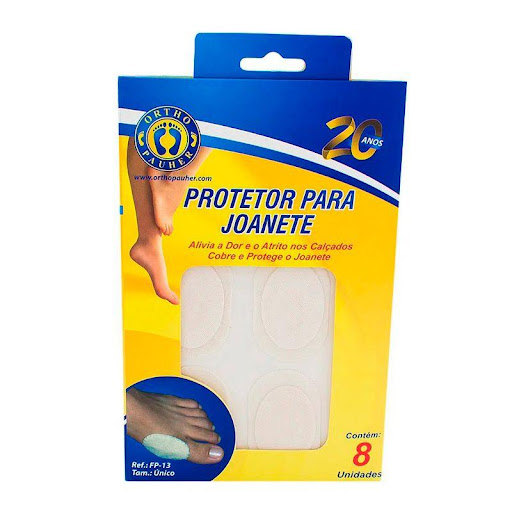 Protector De Callos Estándar 8 Unidades Ortho Pauher Orthopauher Individual x 1 Estos protectores están diseñados con una superficie autoadhesiva en espuma de fieltro.