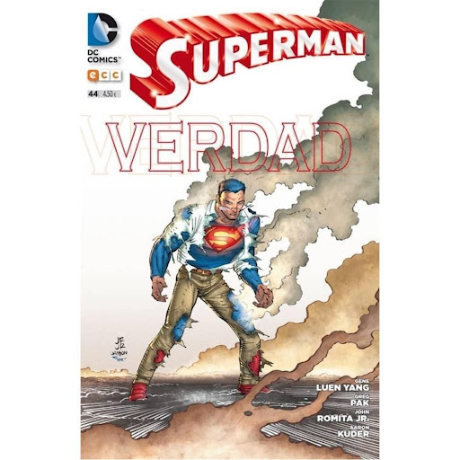 Superman No. 44 ECC Libro x 1.0 SUPERMAN Nº 44    Desde que Superman descubrió su nuevo y explosivo poder liberar la energía solar acumulada en sus células en forma de potentísima explosión, su auténtico desafío está siendo adaptars
